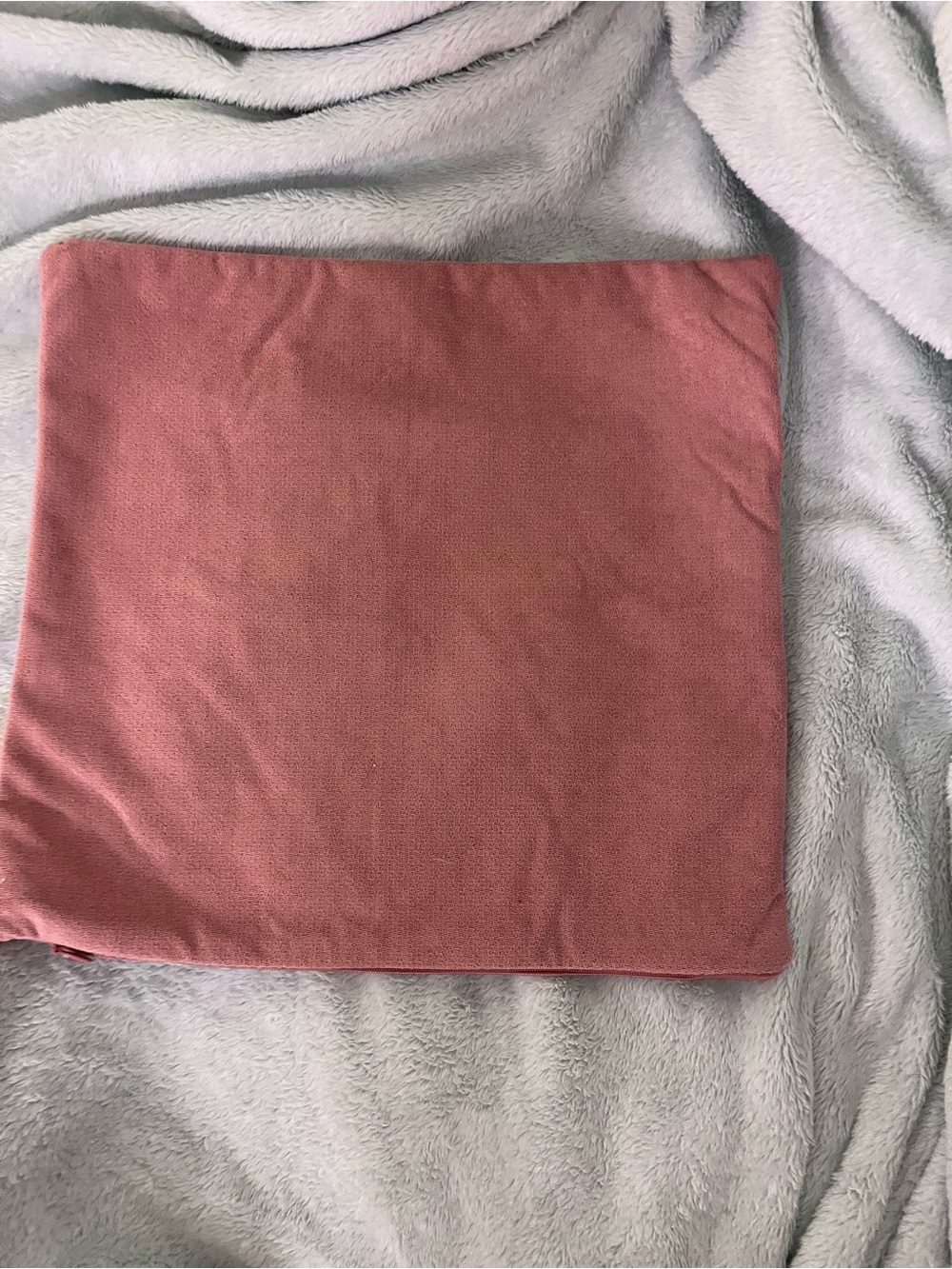Soft Coral Throw Pillow Cover - Unbranded